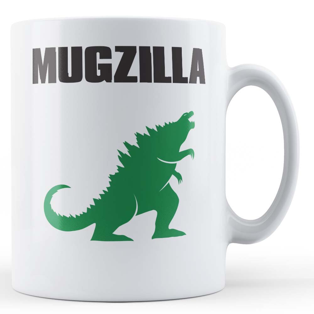 Funny Mug, Monster Pun, Mugzilla - Film, Movie Gift Mug