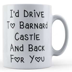 funny barnard castle mug