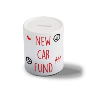 New Car Fund Money Box - Son, Daughter Learning To Drive, Husband, Dad Gift